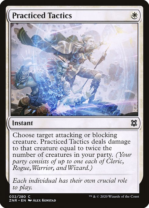 Practiced Tactics - Zendikar Rising #32