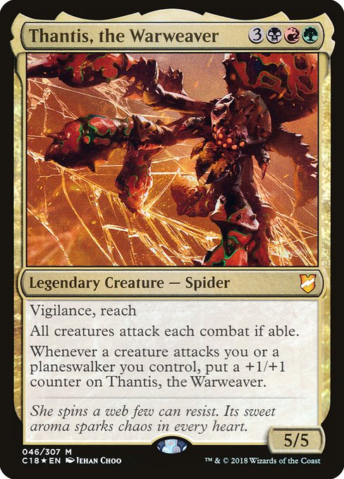 Thantis, the Warweaver - Commander 2018 #46