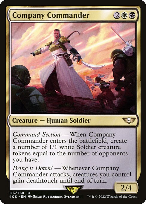 Company Commander - Warhammer 40,000 #113