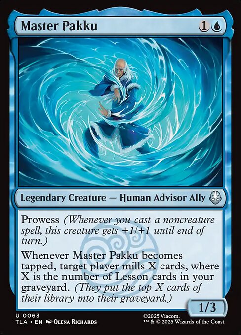 Master Pakku - Avatar: The Last Airbender #63 Magic: The Gathering card image