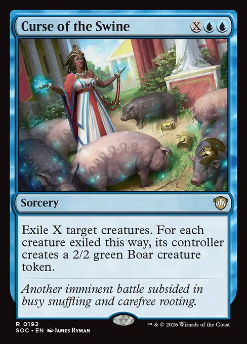 Curse of the Swine - Secrets of Strixhaven Commander #192