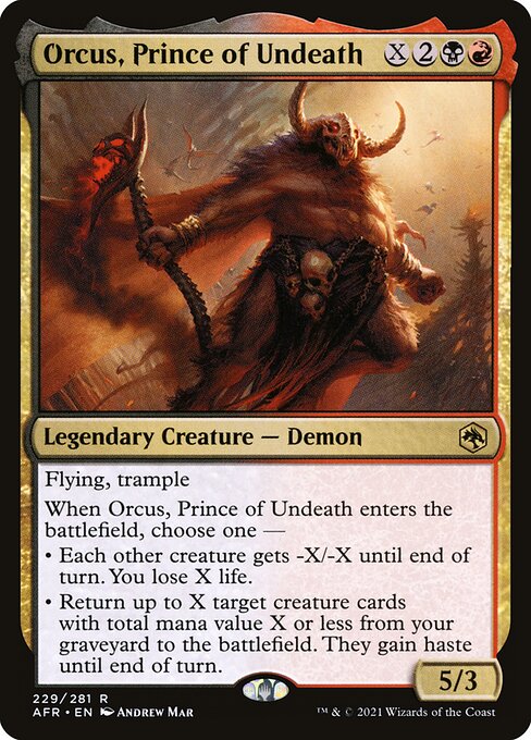 Orcus, Prince of Undeath - Adventures in the Forgotten Realms #229