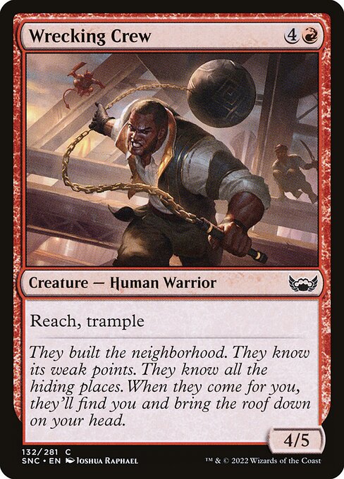 Wrecking Crew - Streets of New Capenna #132 Magic: The Gathering card image