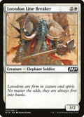 Loxodon Line Breaker Core Set 2019 Magic: The Gathering card image