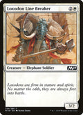 Loxodon Line Breaker - Core Set 2019 #24 Magic: The Gathering card image