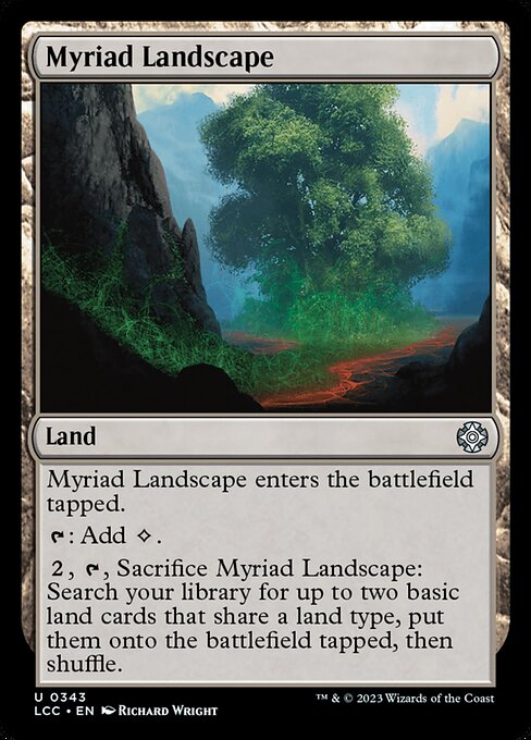 Myriad Landscape - Lost Caverns of Ixalan Commander #343