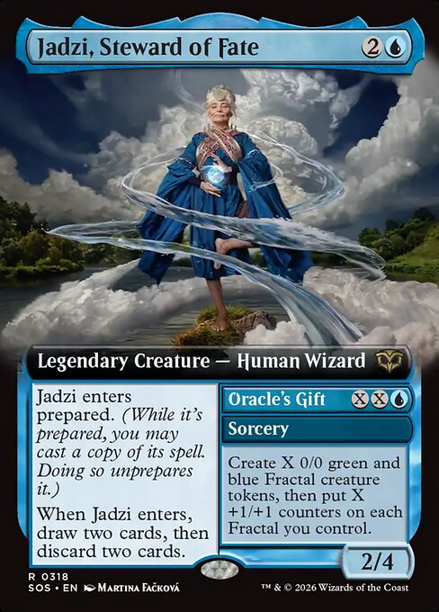Jadzi, Steward of Fate // Oracle's Gift - Secrets of Strixhaven #318