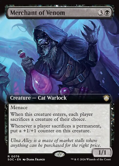 Merchant of Venom - Secrets of Strixhaven Commander #76