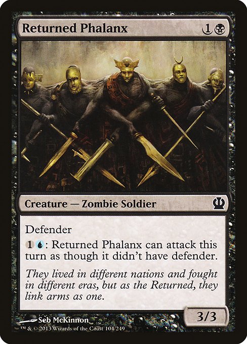Returned Phalanx - Theros #104 Magic: The Gathering card image