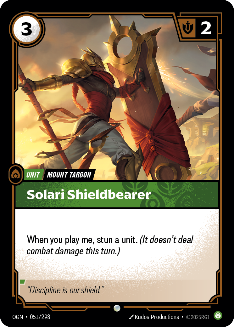 Solari Shieldbearer Riftbound card image