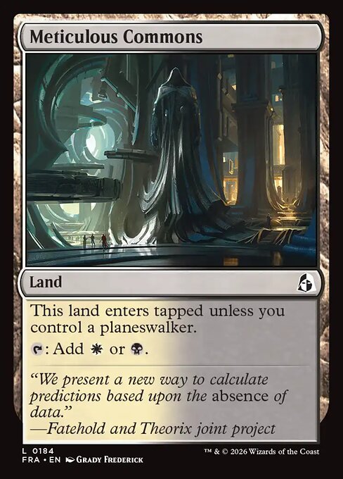 Meticulous Commons - Reality Fracture - Foil