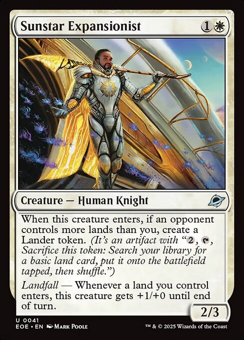 Sunstar Expansionist - Edge of Eternities #41