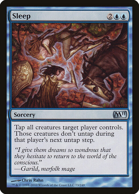 Sleep Magic 2011 Magic: The Gathering card image