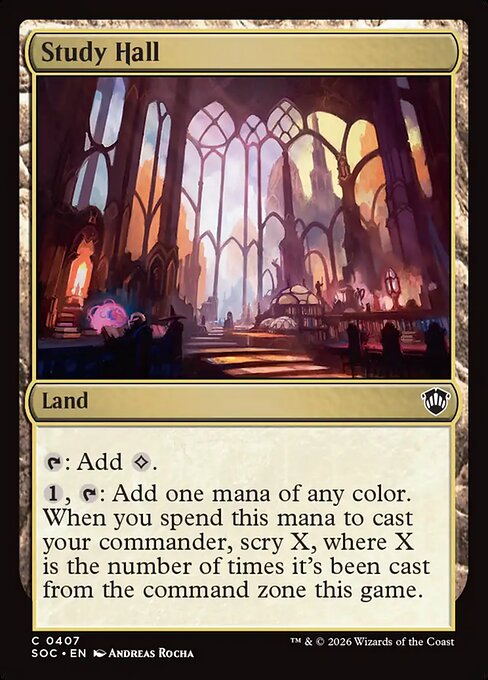 Study Hall - Secrets of Strixhaven Commander #407