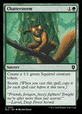 Chatterstorm - Bloomburrow Commander #210