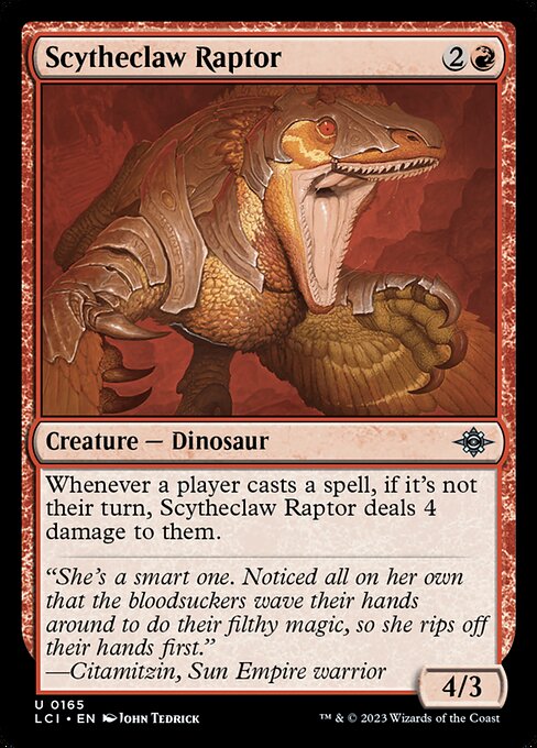 Scytheclaw Raptor - The Lost Caverns of Ixalan #165