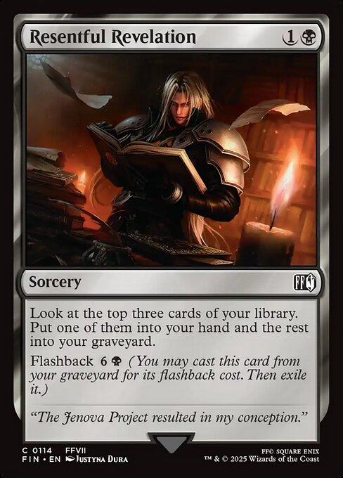 Resentful Revelation Final Fantasy Magic: The Gathering card image
