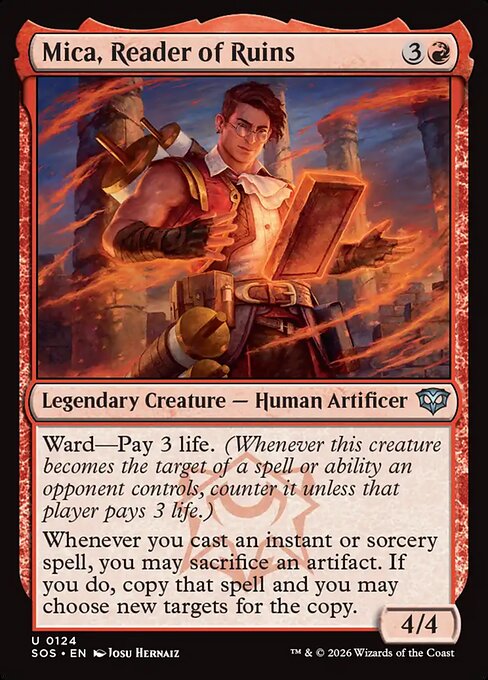 Mica, Reader of Ruins - Secrets of Strixhaven #124