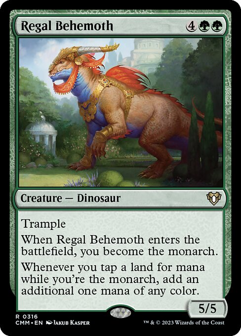 Regal Behemoth - Commander Masters #316