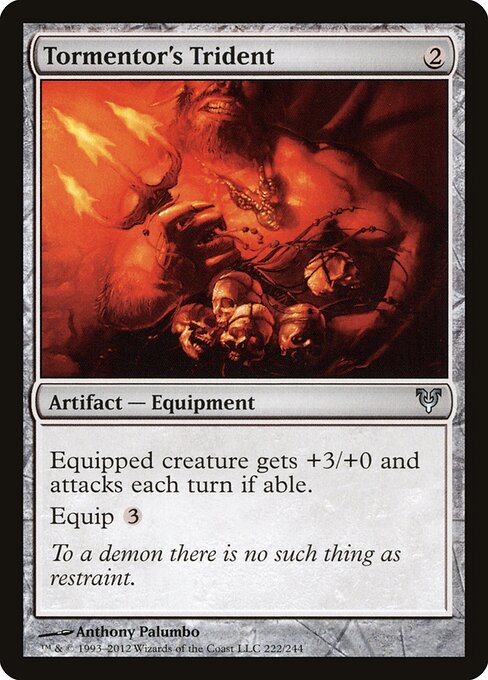 Tormentor's Trident Avacyn Restored Magic: The Gathering card image