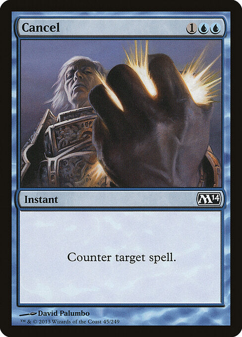 Cancel Magic 2014 Magic: The Gathering card image