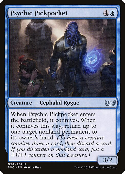 Psychic Pickpocket Streets of New Capenna Magic: The Gathering card image