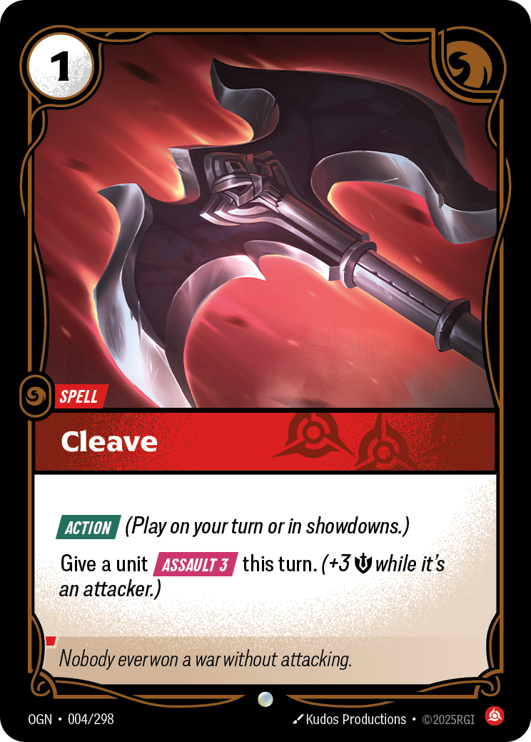 Cleave Riftbound card image