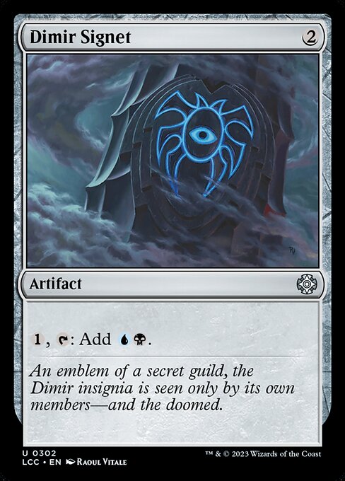 Dimir Signet - Lost Caverns of Ixalan Commander #302