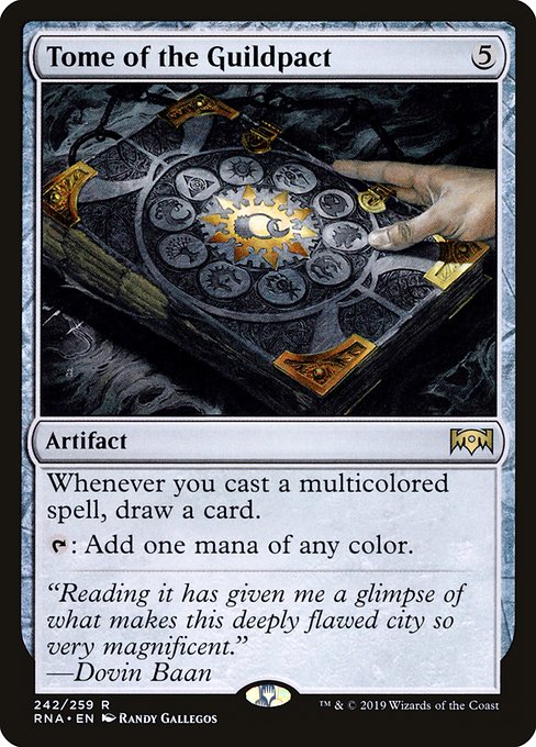 Tome of the Guildpact Ravnica Allegiance Magic: The Gathering card image