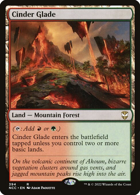 Cinder Glade - New Capenna Commander #394