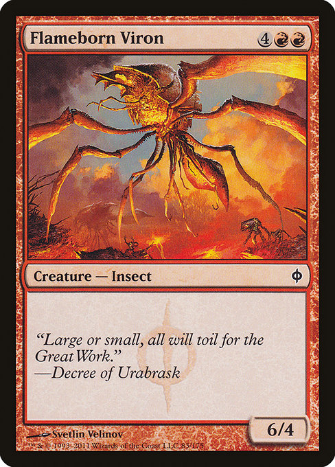 Flameborn Viron - New Phyrexia #83