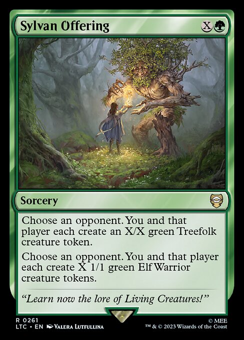 Sylvan Offering - Tales of Middle-earth Commander #261