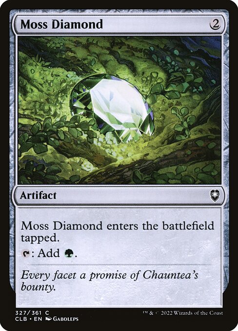 Moss Diamond - Commander Legends: Battle for Baldur's Gate #327
