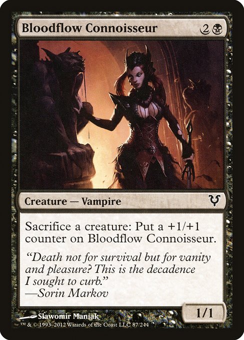 Bloodflow Connoisseur - Avacyn Restored #87