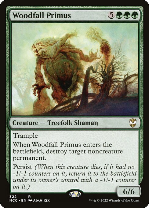 Woodfall Primus - New Capenna Commander #322