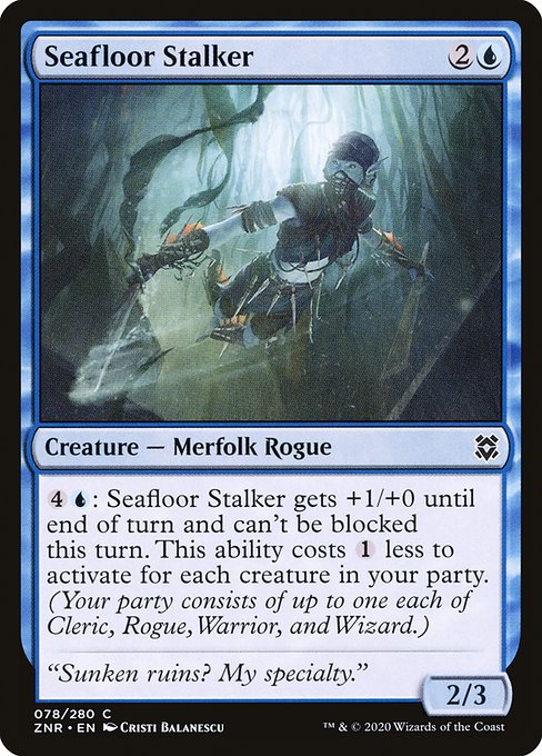 Seafloor Stalker - Zendikar Rising #78