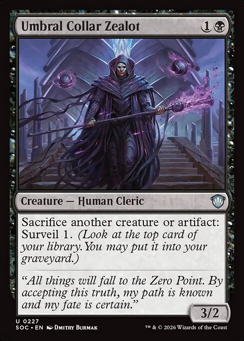 Umbral Collar Zealot - Secrets of Strixhaven Commander #227