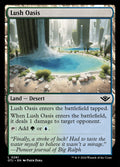 Lush Oasis - Outlaws of Thunder Junction #261 Magic: The Gathering card image