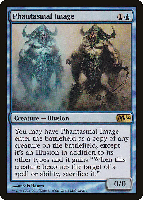 Phantasmal Image Magic 2012 Magic: The Gathering card image