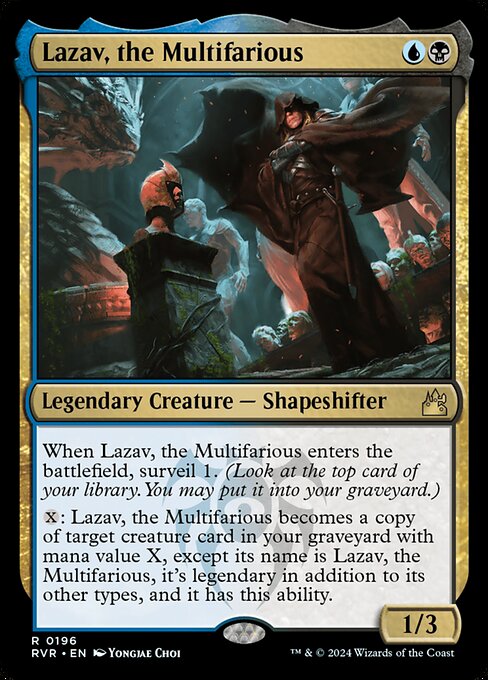 Lazav, the Multifarious - Ravnica Remastered #196