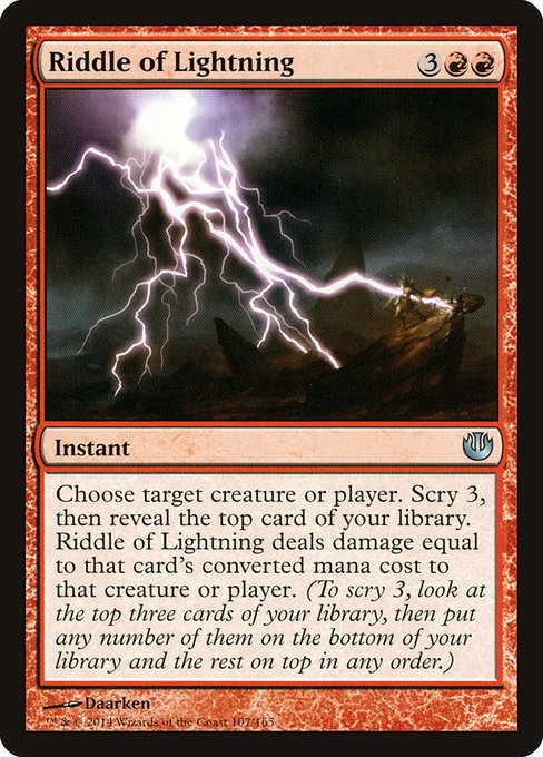 Riddle of Lightning - Journey into Nyx #107