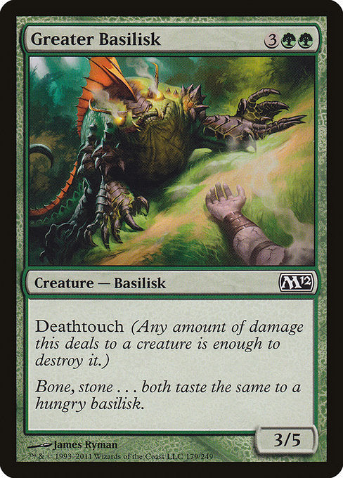 Greater Basilisk - Magic 2012 #179