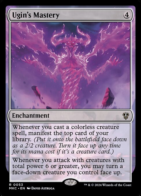 Ugin's Mastery Murders at Karlov Manor Commander Magic: The Gathering card image