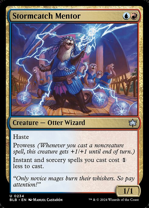 Stormcatch Mentor - Bloomburrow #234