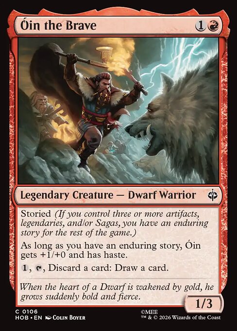 Óin the Brave HOB 106