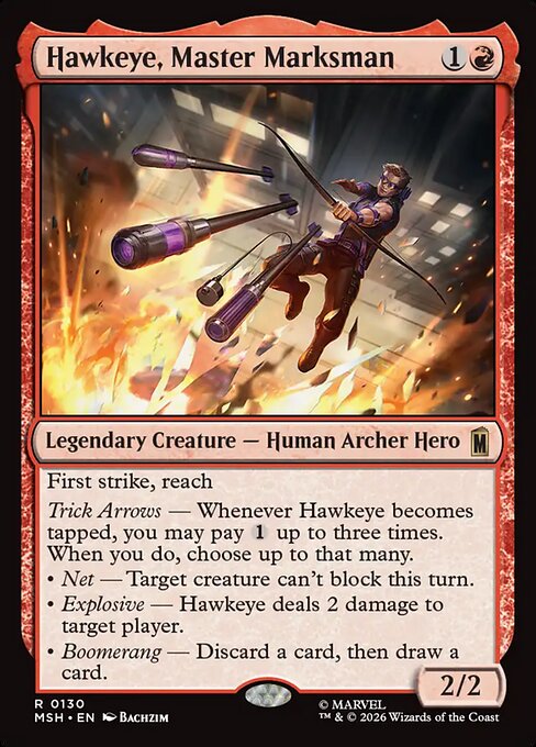 Hawkeye, Master Marksman MSH 130