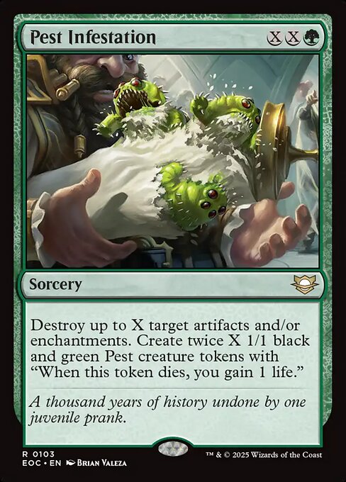 Pest Infestation - Edge of Eternities Commander #103