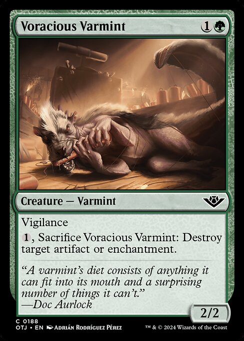 Voracious Varmint - Outlaws of Thunder Junction #188 Magic: The Gathering card image