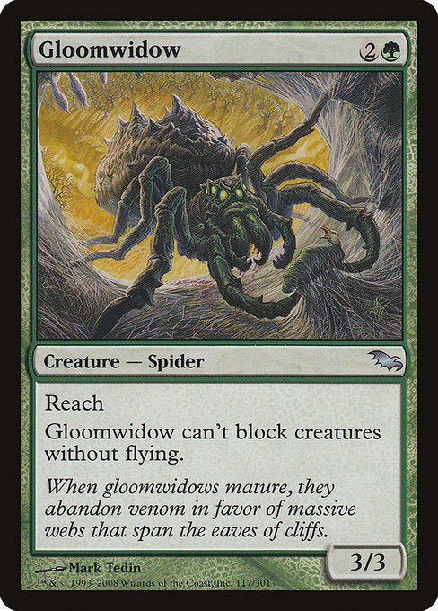 Gloomwidow - Shadowmoor #117