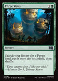 Three Visits Marvel Super Heroes Commander Magic: The Gathering card image